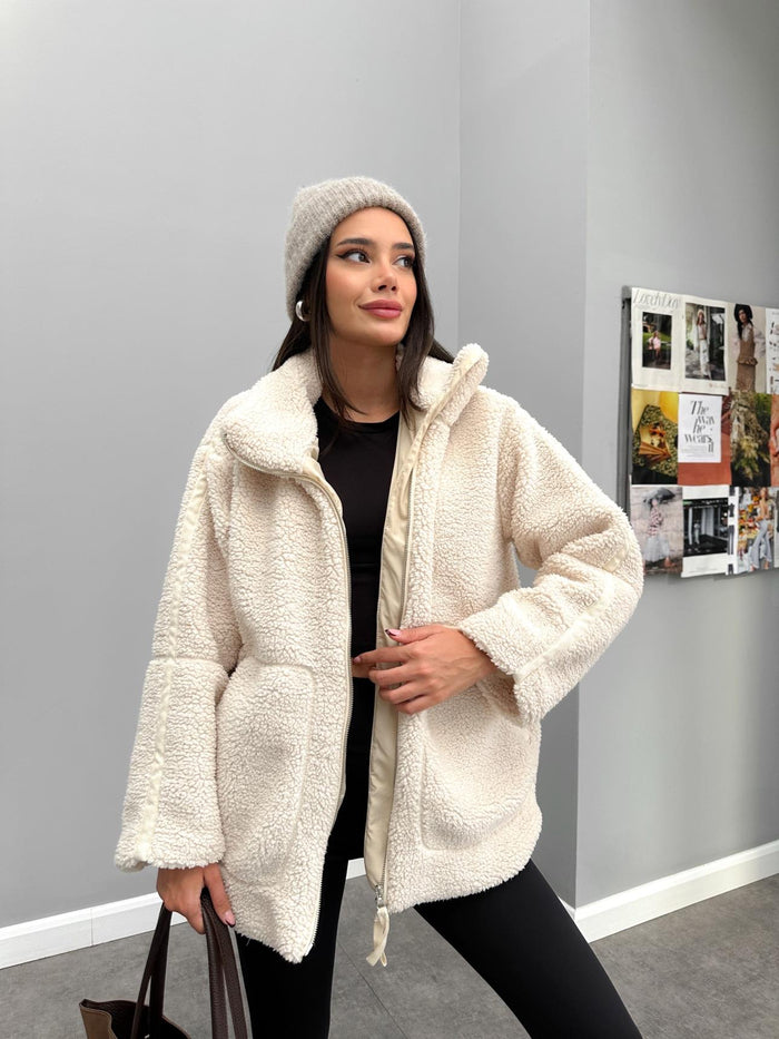 Melis - Teddyfell Jacke