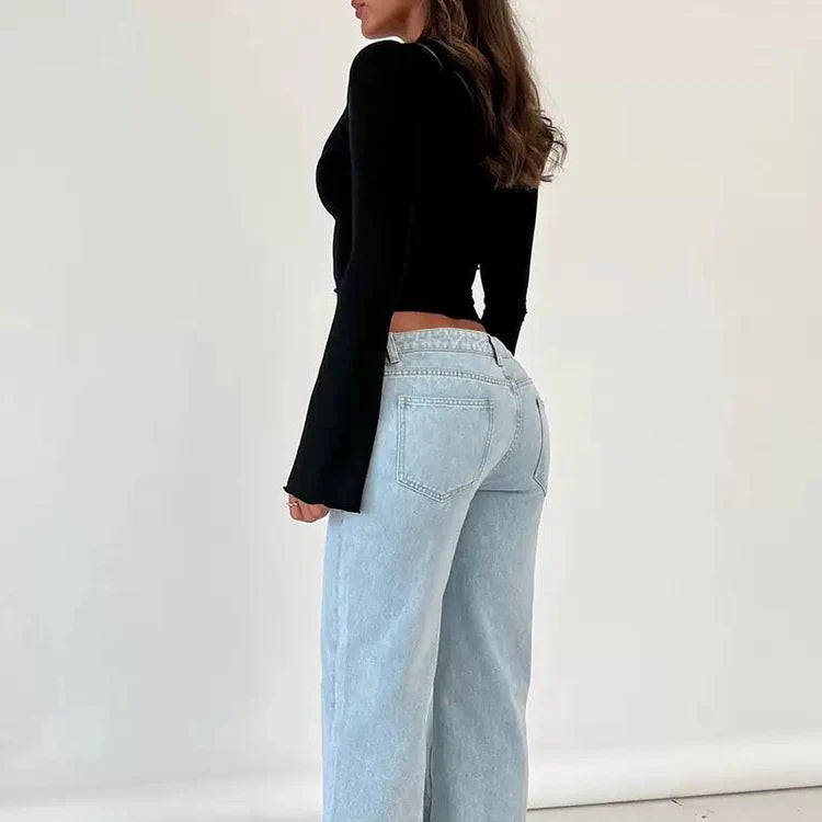 Selina - Top mit Spitzen