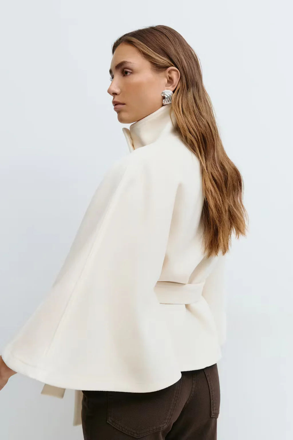 Arlette - Cape mit Gurt