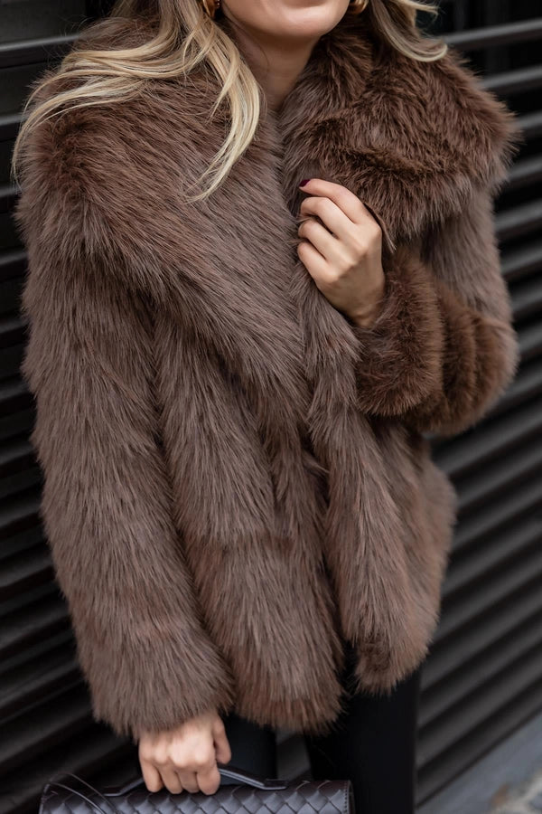 Tysa - Kunstpelzjacke