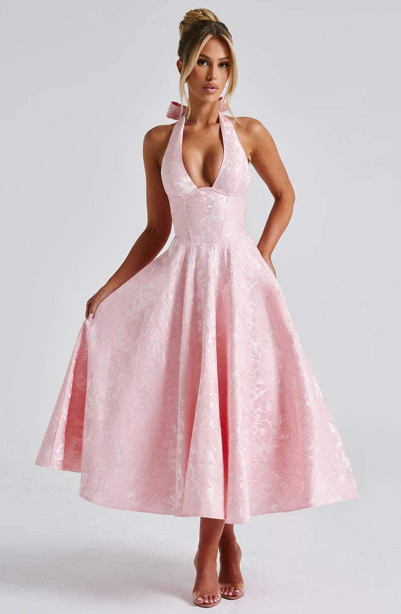 Aurélie Midi Kleid