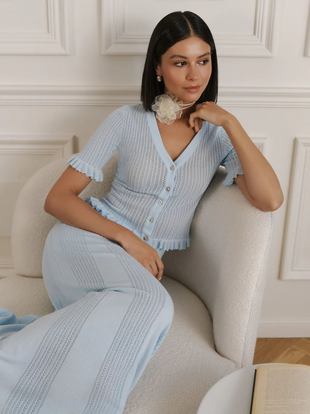 Amalia Set aus Shirt & Maxirock
