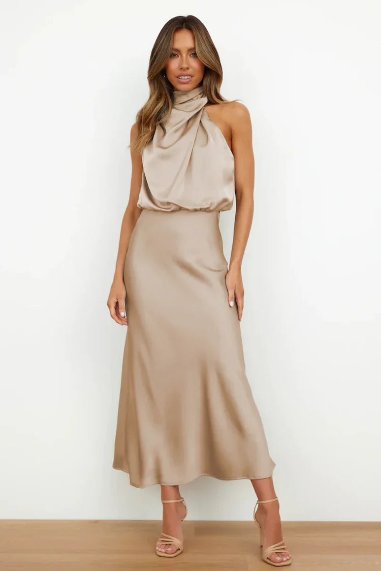 Isabella Elegantes Maxikleid