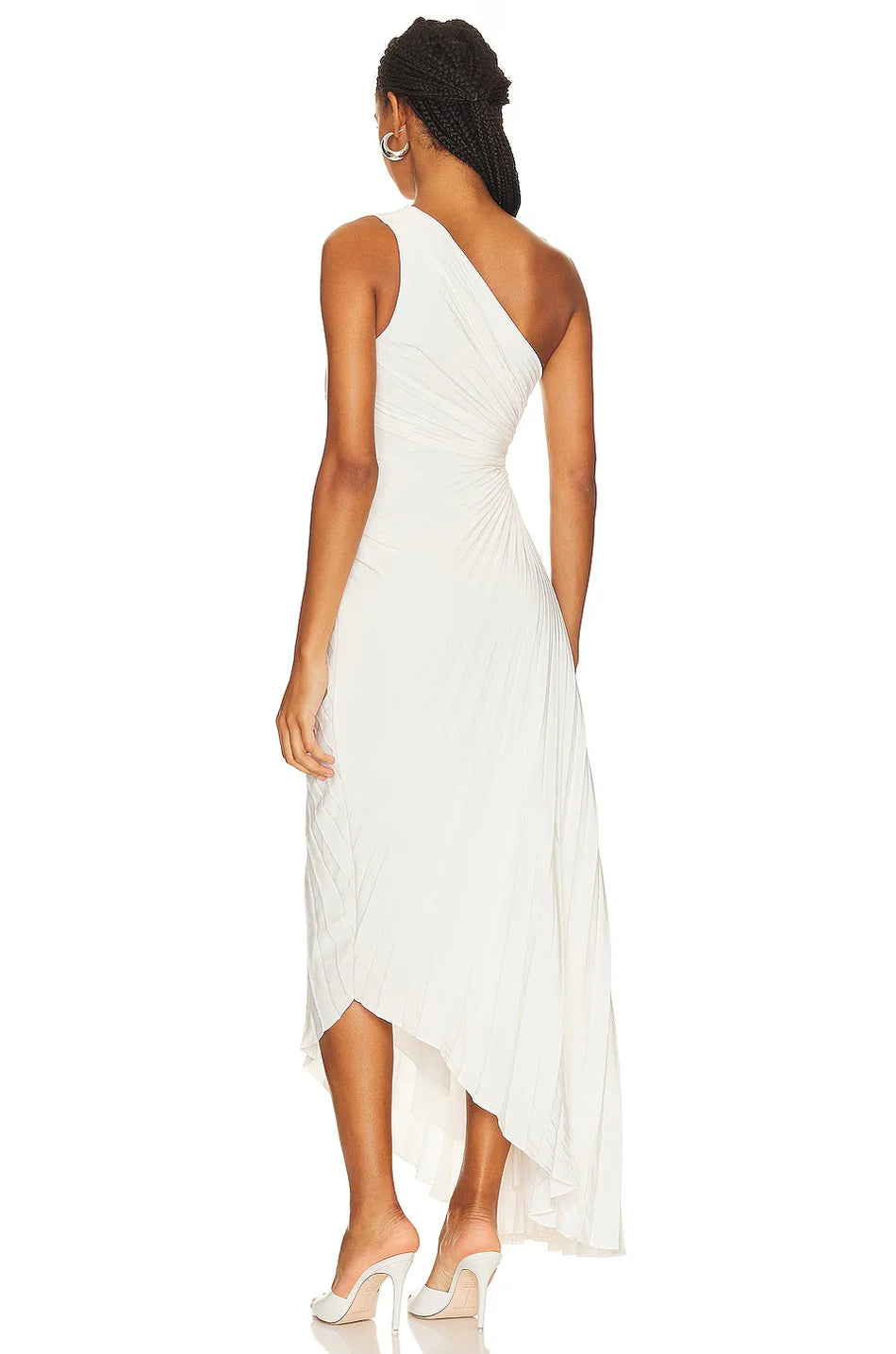 Elira Plissée – Elegantes Kleid mit Cutout-Detail