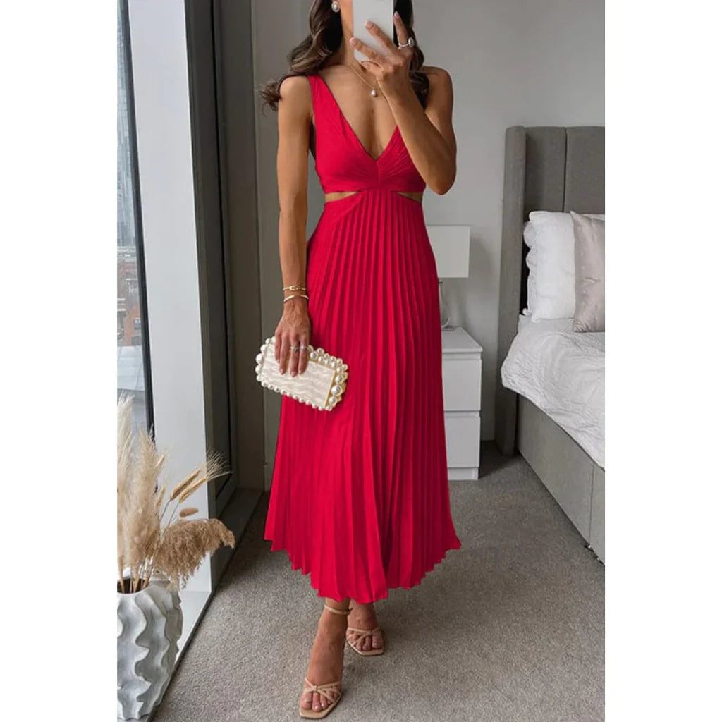Plissée Kleid