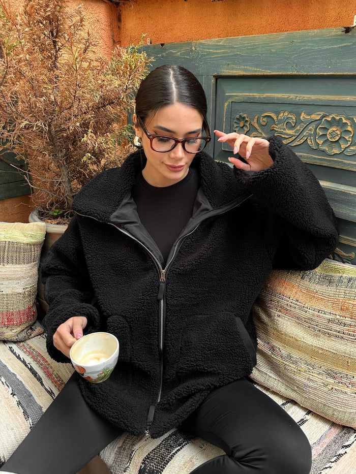 Melis - Teddyfell Jacke