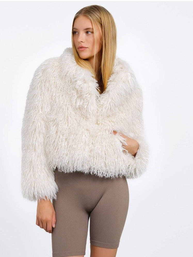 Xenia - Kunstpelz Jacke