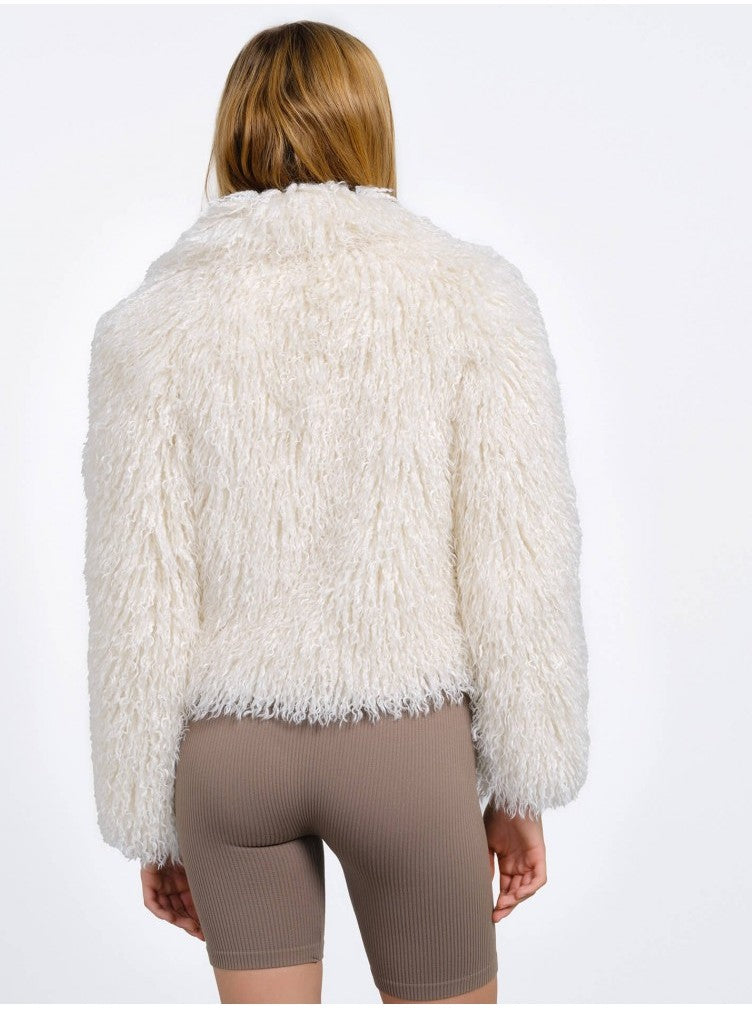 Xenia - Kunstpelz Jacke