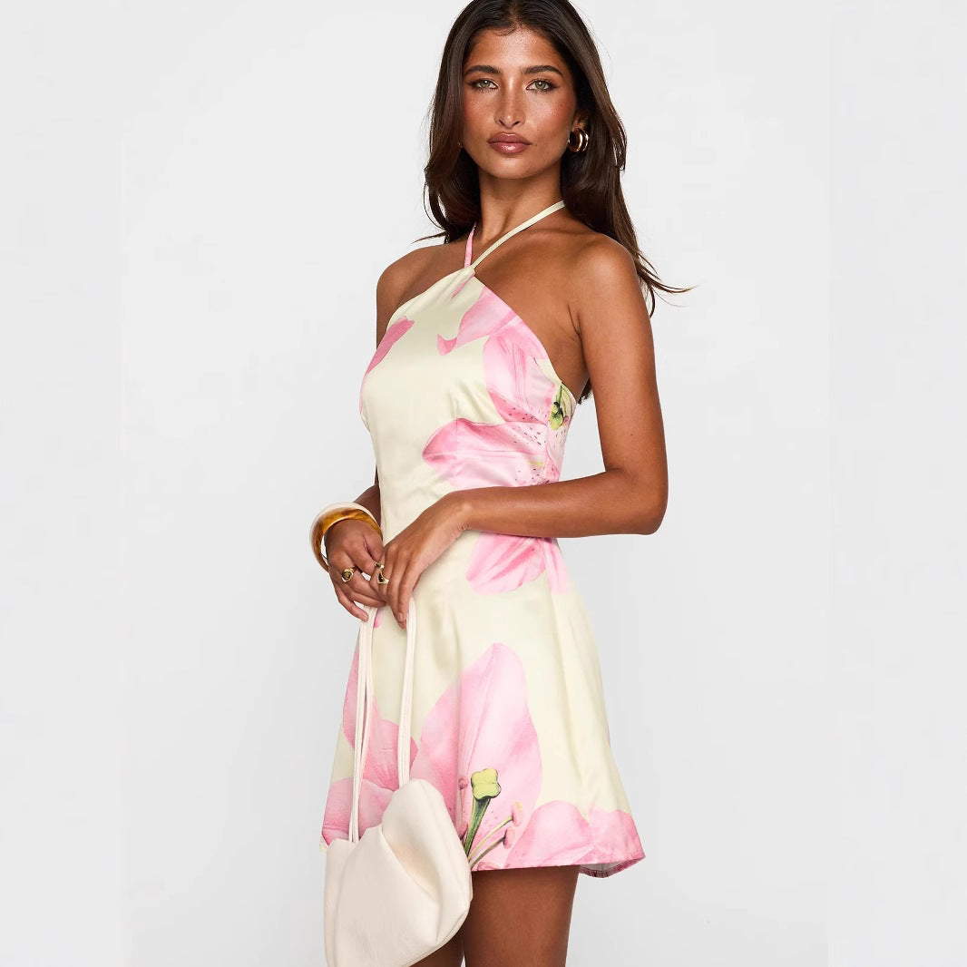 Silvia - Silk Minikleid