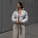 Polina - Cropped Pufferjacke