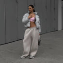 Polina - Cropped Pufferjacke