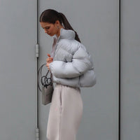 Polina - Cropped Pufferjacke