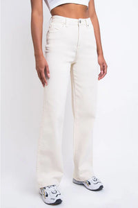 High Straight Jeans