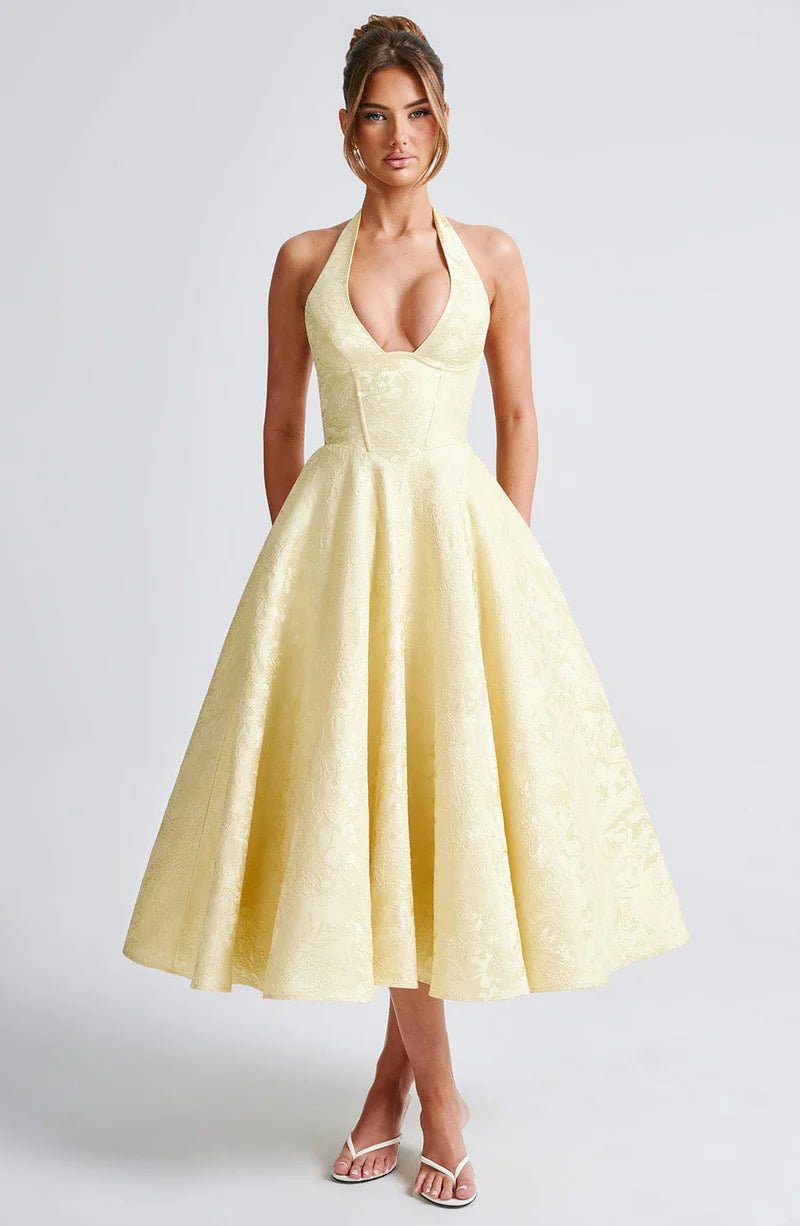 Aurélie Midi Kleid