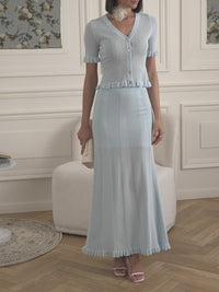 Amalia Set aus Shirt & Maxirock