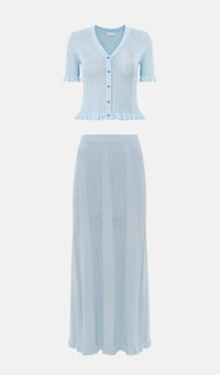 Amalia Set aus Shirt & Maxirock