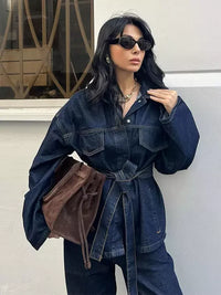 Elegantes Denim-Set