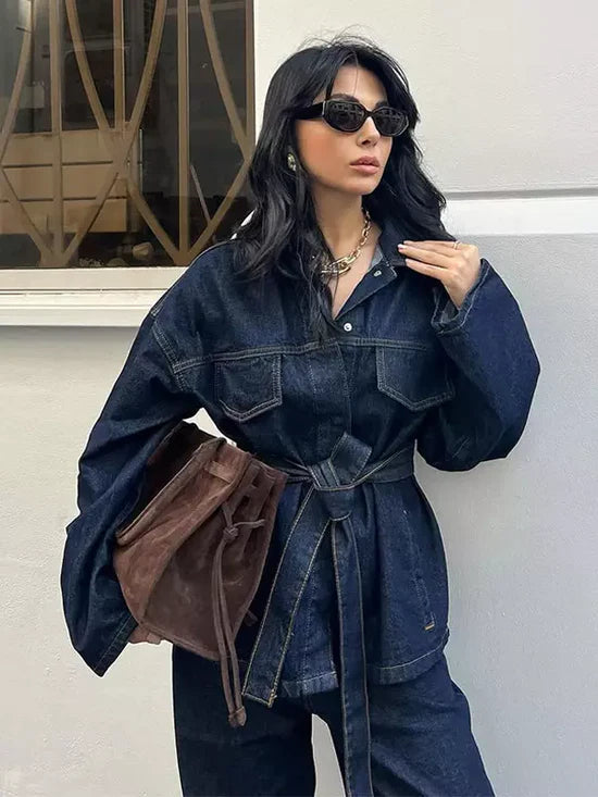 Elegantes Denim-Set