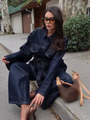 Elegantes Denim-Set