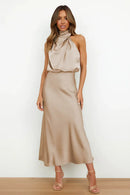 Isabella Elegantes Maxikleid
