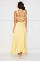 Lemon Grace Maxikleid