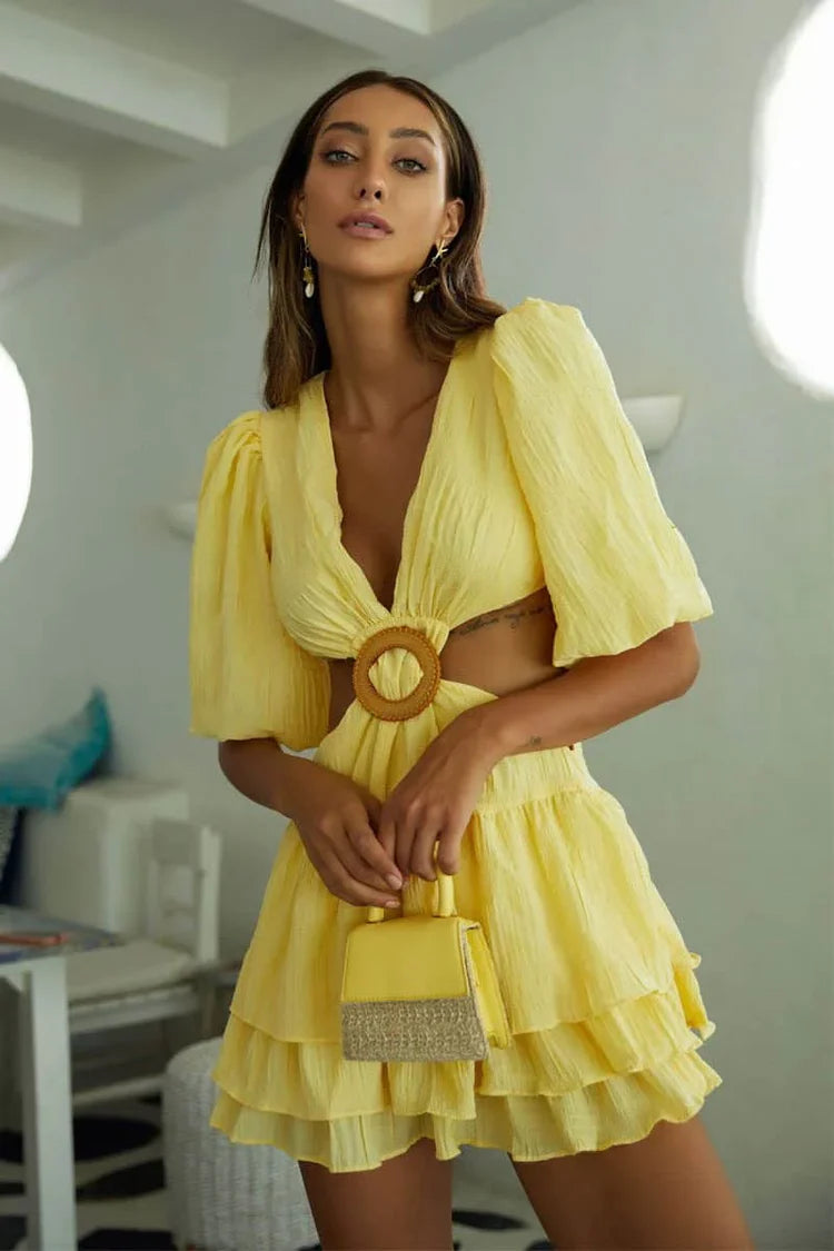 Paloma Dress – Lemon