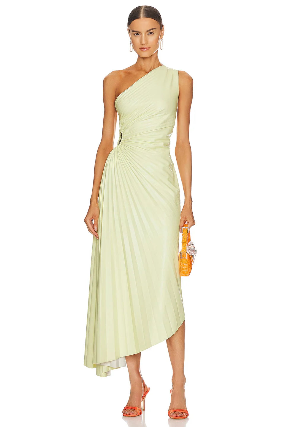 Elira Plissée – Elegantes Kleid mit Cutout-Detail