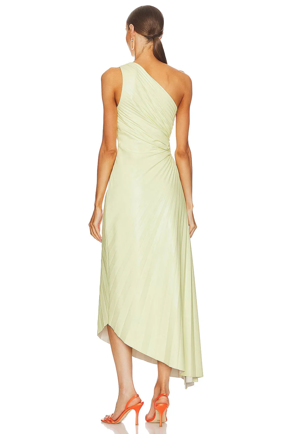 Elira Plissée – Elegantes Kleid mit Cutout-Detail