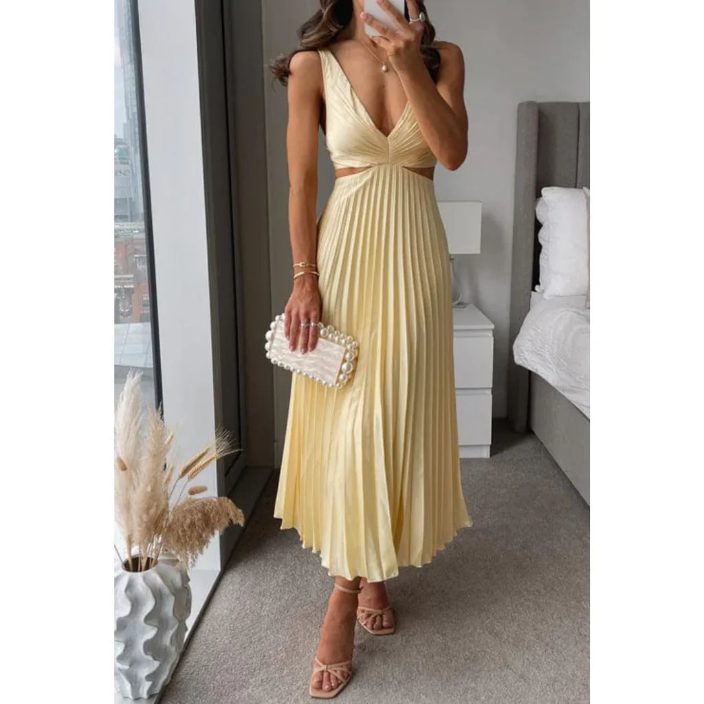 Plissée Kleid