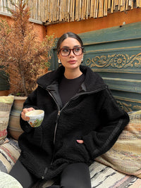 Melis - Teddyfell Jacke