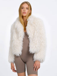 Xenia - Kunstpelz Jacke