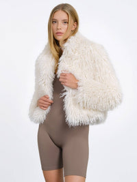 Xenia - Kunstpelz Jacke