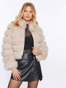 Maribel - Kunstfell Jacke